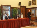 Presidente Bonaccini, sindaco Merola e rettore Ubertini.jpg