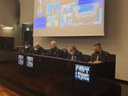 Il presidente Bonaccini e l'assessore Calvano alla Consulta per la legalità