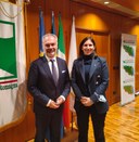 L'ambasciatore Jan Björklund con la vicepresidente Elly Schlein