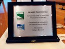 Premiazione De Akker - la targa