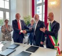 I presidenti Bonaccini e Rousset