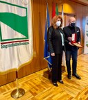 Il presidente Bonaccini e la vicepresidente Iotova