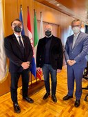 Bonaccini, Ribic e Peron