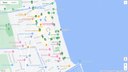Mappa dei punti di accesso wi-fi a Milano Marittima