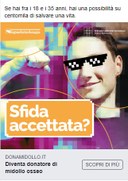 Campagna donazione midollo osseo 2022 - locandina 2