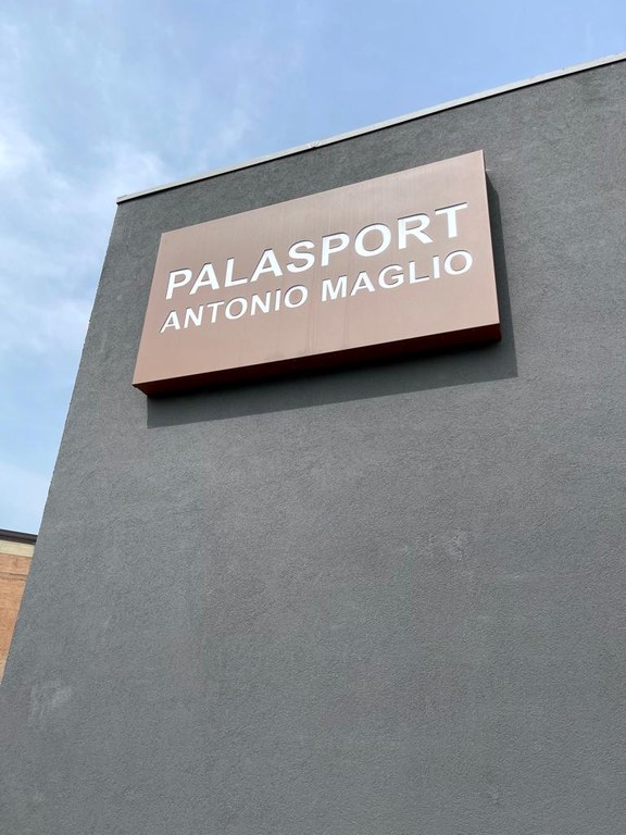 Esterno Palazzetto Sport Antonio Maglio a Fiorano Modenese
