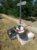 Fiumi puliti Montone Fo - materiali smaltimento riciclo