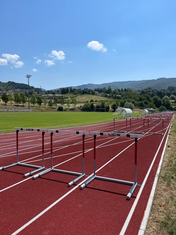 Berceto - la pista di atletica