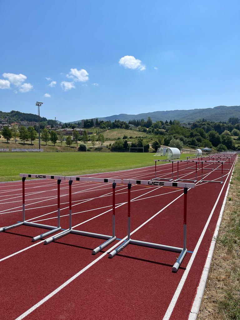 Berceto - la pista di atletica