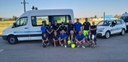 La squadra in partenza per la Sicilia