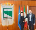 Il presidente Bonaccini e l'ambasciatrice del Lussemburgo Michèle Pranchère-Tomassini