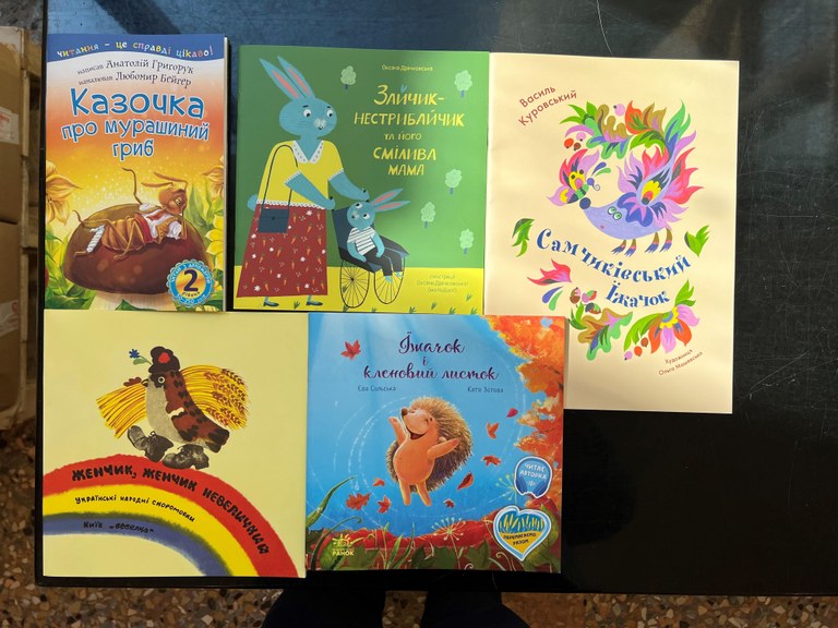 Libri per l'infanzia in ucraino