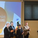 Un momento della cerimonia di premiazione