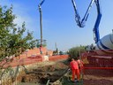 Il cantiere ferroviario a Sassuolo