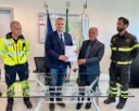 Foto della firma dell’accordo