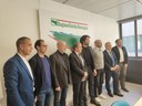 Conferenza stampa Giro d'Italia - foto gruppo con amministratori