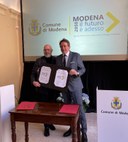 Conferenza stampa Atuss - Bonaccini e Muzzarelli