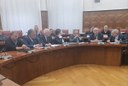 L'assessore Colla durante l'incontro al Ministero