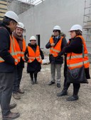 Presso il cantiere