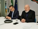 Rete oncologica regionale - Bonaccini e Donini alla conferenza stampa (bis)