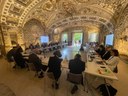 La sala di Villa Guastavillani