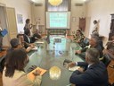 Tavolo incontro a Forlì con generale Figliuolo