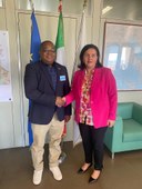 Incontro assessora Barbara Lori con ambasciatore del Mozambico