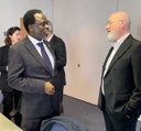 Presidente Bonaccini e rettore Marwala