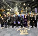 La delegazione regionale all'Agenzia spaziale giapponese