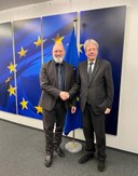 Presidente Bonaccini e commissario Gentiloni