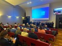 Foto dell'incontro della vicepresidente Priolo con la delegazione di Conselice