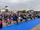 Autorità e studenti in platea