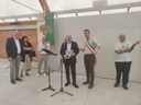 Il presidente Bonaccini con il sindaco Borsari e altre autorità