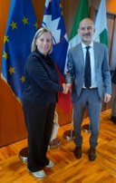 Calvano incontra Console Slovenia