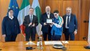 Bonaccini premia Filippo Bompani