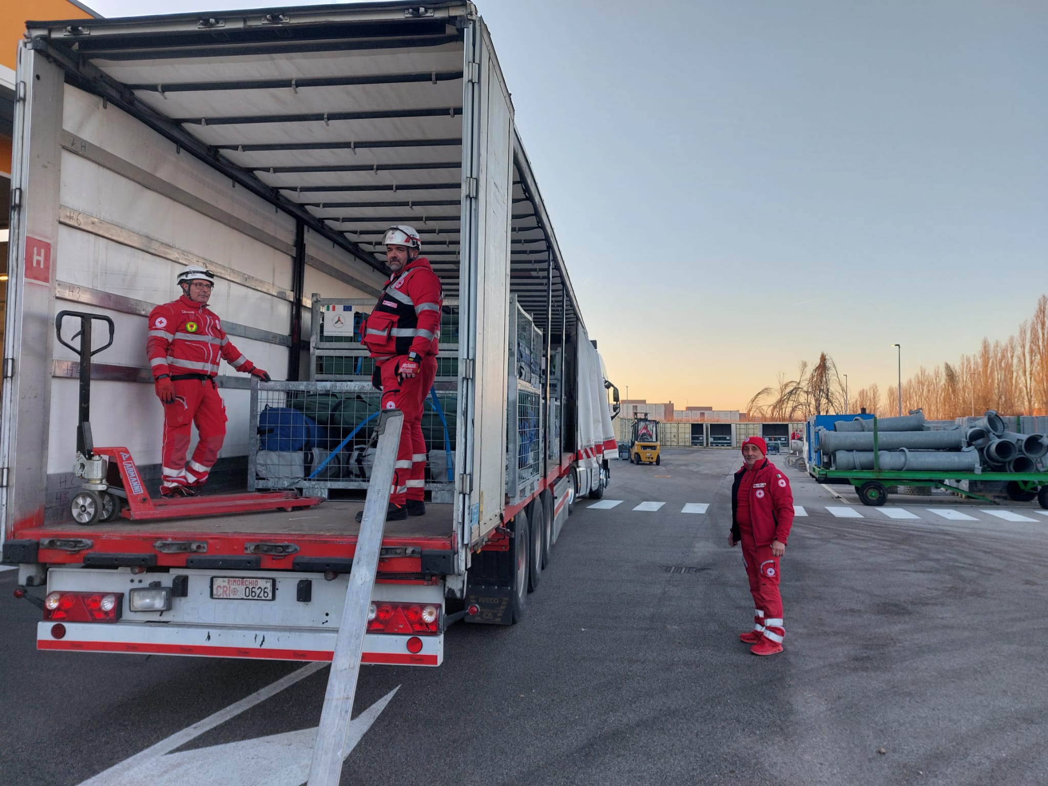 Il personale al lavoro