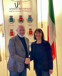 Stefano Bonaccini ed Eleonora Proni