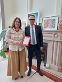 Assessore Corsini e Console generale d'Italia a Shanghai, Tiziana D'Angelo