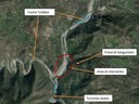 Foto - Lavori sul Trebbia, localizzazione degli interventi