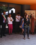 Inaugurazione Emporio solidale a Cesena con assessora Mazzoni
