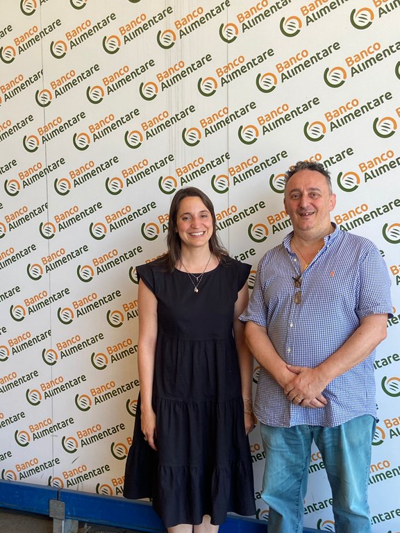 Mazzoni e Dalmonte al Banco alimentare Emilia-Romagna