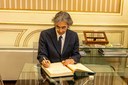 Il Maestro Nagano in Sala Consiglio