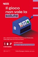 Locandina campagna "Il gioco non vale la salute"