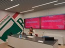 L'assessora Isabella Conti in conferenza stampa (bis)