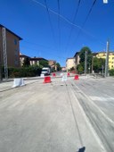 I lavori per risolvere l'interferenza