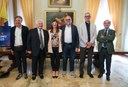 Un'immagine della conferenza stampa