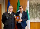 Foto - Il presidente de Pascale e il colonnello Terzi
