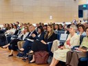 La platea gremita con gli assessori Fabi, Allegni e Conti