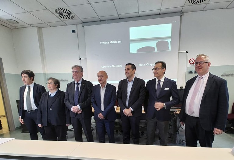 Conferenza stampa Modena - foto di gruppo