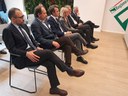 I professionisti della Rete trapiantologica regionale presenti in conferenza stampa